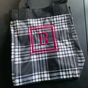 Thirty-one essential storage tote perfectly plaid